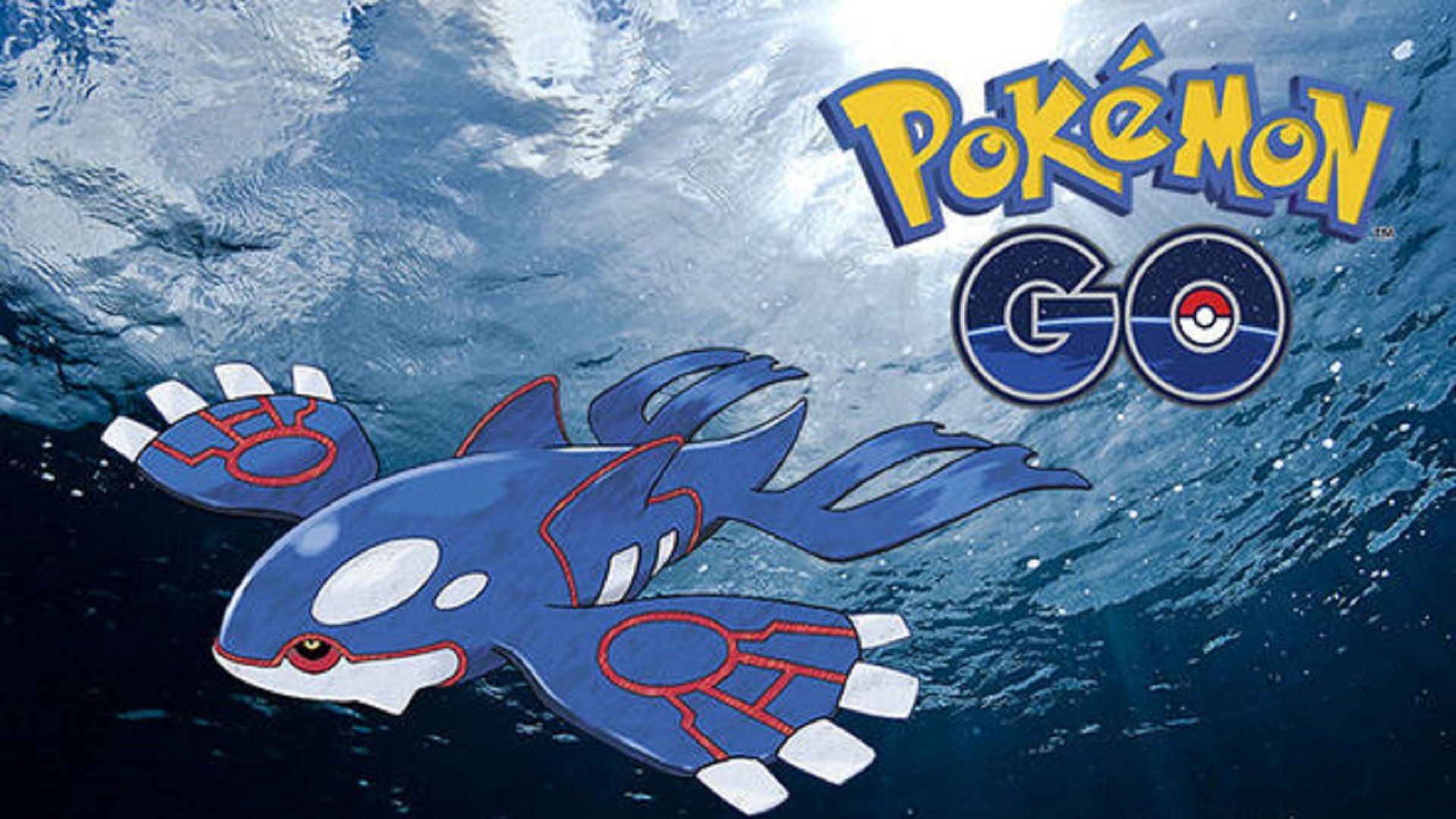 Water-types like Kyogre can overcome Shuckle's defenses in Pokemon GO (Image via Niantic)